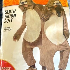 New Sloth Union Costume (Adult - one size fits most)